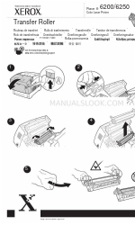 Xerox PHASER 6250 Maintenance Instructions