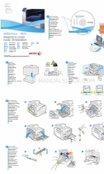 Xerox Phaser 7800 Manual de instalação