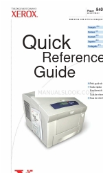 Xerox Phaser 8400 Quick Reference Manual