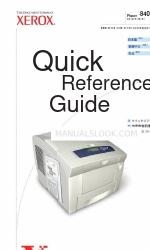 Xerox Phaser 8400 Quick Reference Manual