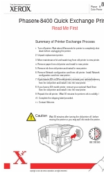 Xerox Phaser 8400 Quick Start Manual