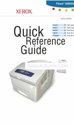 Xerox Phaser 8500 Quick Reference Manual