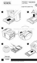 Xerox Phaser 860 Instrukcja instalacji