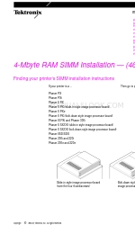 Xerox Phaser IISDX Инструктивный лист