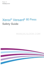 Xerox Versant 80 Press Güvenlik Kılavuzu