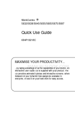 Xerox WorkCentre 5655 Quick Use Manual