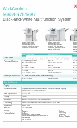 Xerox WorkCentre 5665 Detailed Specifications