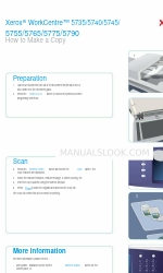 Xerox WORKCENTRE 5745 Cara Membuat Salinan