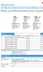 Xerox WORKCENTRE 5755 Datenblatt