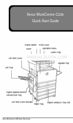 Xerox WorkCentre C226 Manuale di avvio rapido