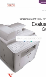 Xerox WorkCentre PE120i Manual do avaliador