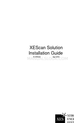 Xerox XEScan Installationshandbuch