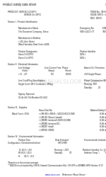 Xerox 214 DP/C Паспорт безопасности продукта