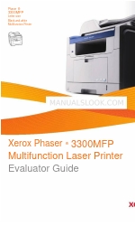 Xerox 3300MFP - Phaser B/W Laser Handbuch für Auswerter