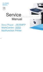 Xerox 3635MFP - Phaser B/W Laser Manuale di servizio