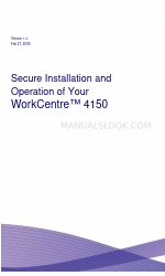 Xerox 4150 - WorkCentre B/W Laser Instalação e operação seguras