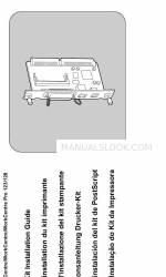 Xerox C123 Copycentre Руководство по установке оборудования