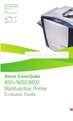 Xerox Color Qube 9201 Panduan Evaluator