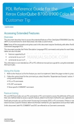 Xerox ColorQube 8900 series Reference Manual