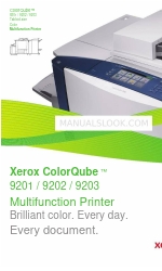 Xerox ColorQube 9201 Quick Manual