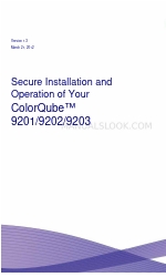 Xerox ColorQube 9202 Secure Installation And Operation