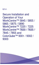 Xerox ColorQube 9301 Installation And Operation Manual