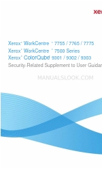 Xerox ColorQube 9301 User Manual Supplement