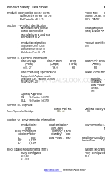 Xerox CopyCentre C165 Product Safety Data Sheet