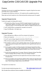 Xerox CopyCentre C35 Upgrade-Handbuch