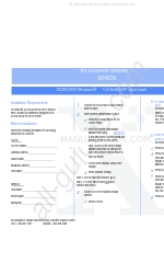 Xerox DC220 빠른 설치