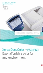 Xerox DocuColor 252 Especificações