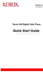 Xerox DocuMate 700 Quick Start Manual