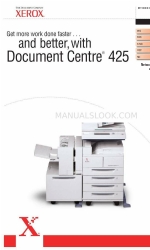 Xerox Document Centre 425 Especificações