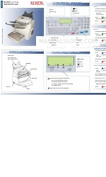 Xerox FaxCentre F116 Quick Reference Manual