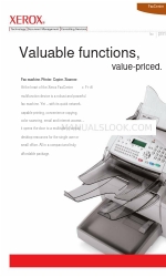 Xerox FaxCentre F116L Specifications