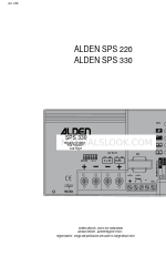 ALDEN SPS 220 Snelstarthandleiding