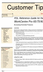 Xerox WorkCentre Pro 75 Manual de referencia