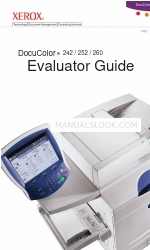 Xerox DocuColor 242 Manual del evaluador