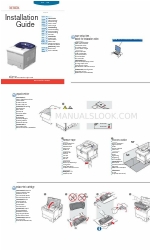 Xerox 3600B - Phaser B/W Laser Printer Instrukcja instalacji