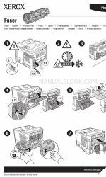 Xerox 3600B - Phaser B/W Laser Printer Manual rápido