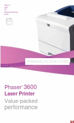 Xerox 3600B - Phaser B/W Laser Printer Брошюра и технические характеристики