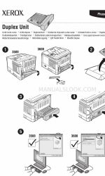 Xerox 3600DN - Phaser B/W Laser Printer Manual de opções