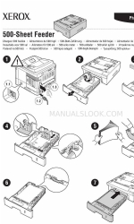 Xerox 3600DN - Phaser B/W Laser Printer Instruções de instalação