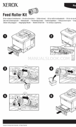 Xerox 3600DN - Phaser B/W Laser Printer Instruções de instalação