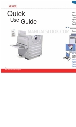 Xerox 5550N - Phaser B/W Laser Printer Manual de utilização rápida