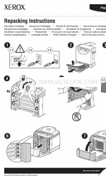 Xerox 6130N - Phaser Color Laser Printer Инструктивный лист