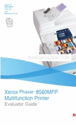 Xerox 8560DX - Phaser Color Solid Ink Printer Değerlendirici El Kitabı
