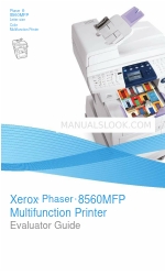 Xerox 8560MFPD - Phaser Multifunction Printer Color Laser Değerlendirici El Kitabı