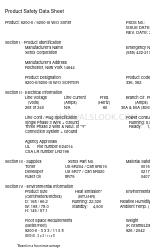 Xerox 9200-II Veiligheidsinformatieblad