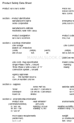 Xerox 9210 W/O Scheda di sicurezza del prodotto